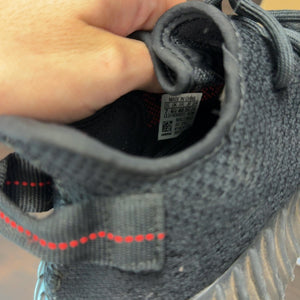 adidas Yeezy Boost 350 V2 Black Red Size 7 (Pre-Owned) - aux