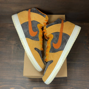 Nike Dunk High PRM Dark Russet Size 14 - Image 2