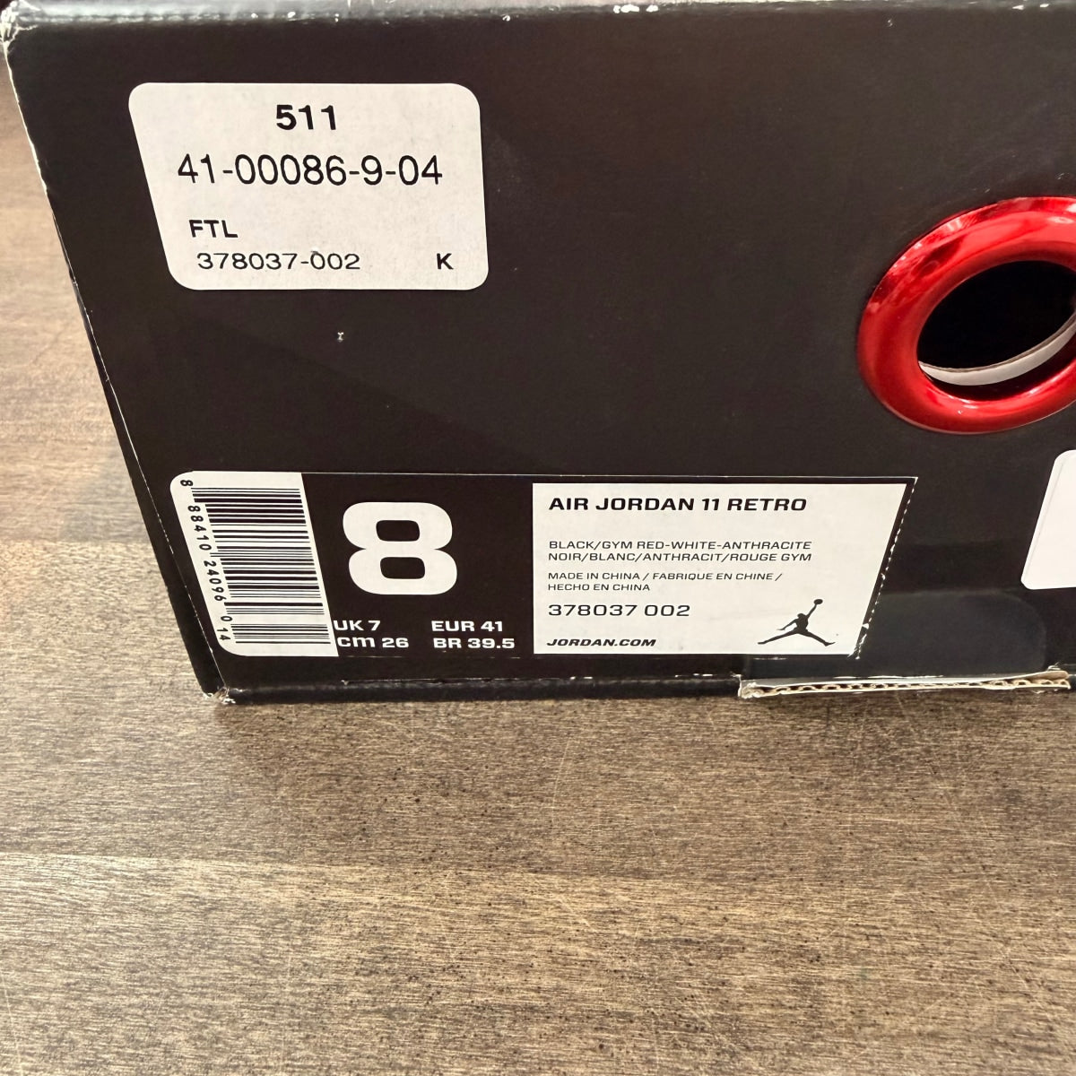 Jordan 11 Retro 72-10 Size 8 (Pre-Owned) - Image 6