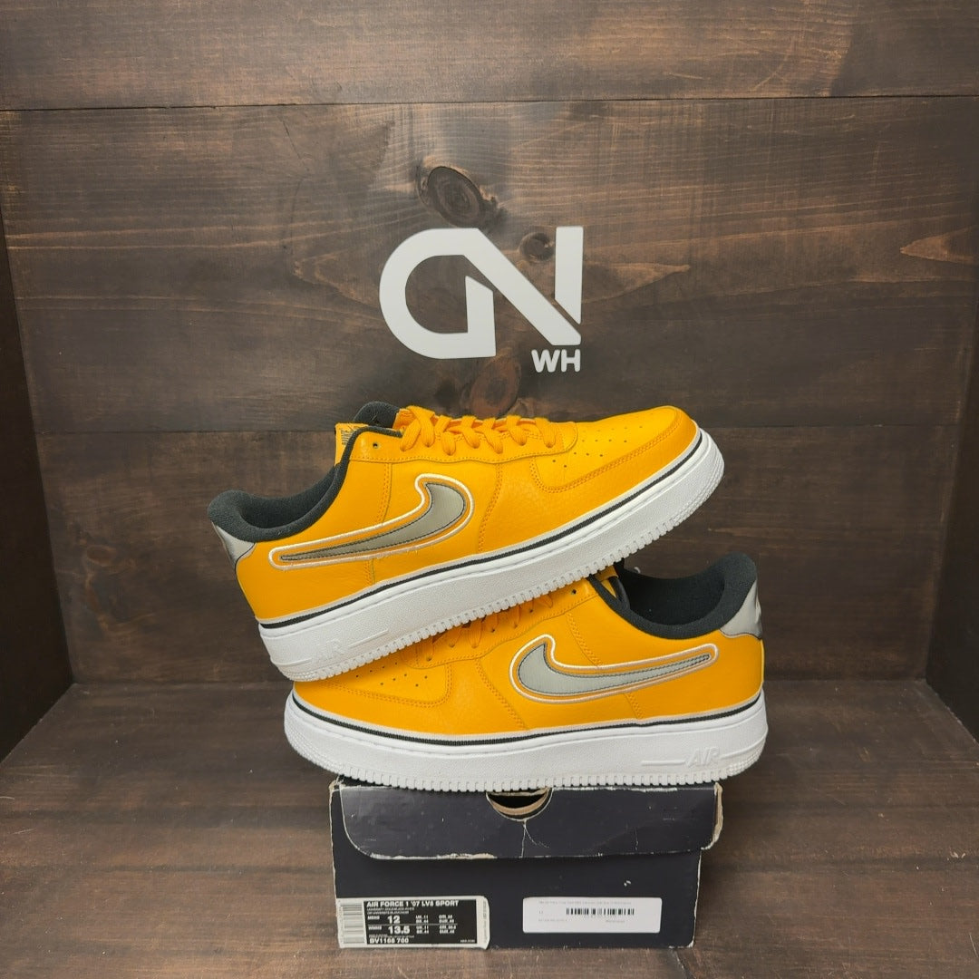 Nike Air Force 1 Low Sport NBA University Gold - Image 1