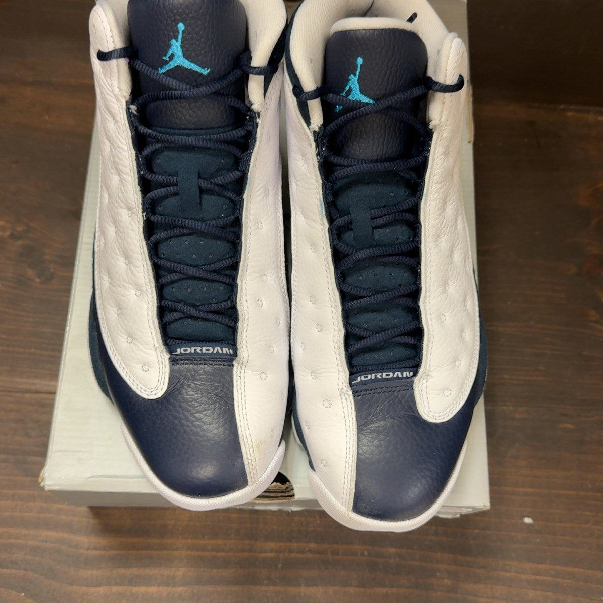 Jordan 13 Retro Obsidian Powder Blue White - Image 3