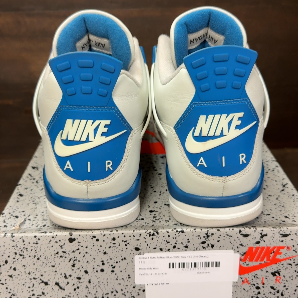 Jordan 4 Retro Military Blue (2024) - Image 5