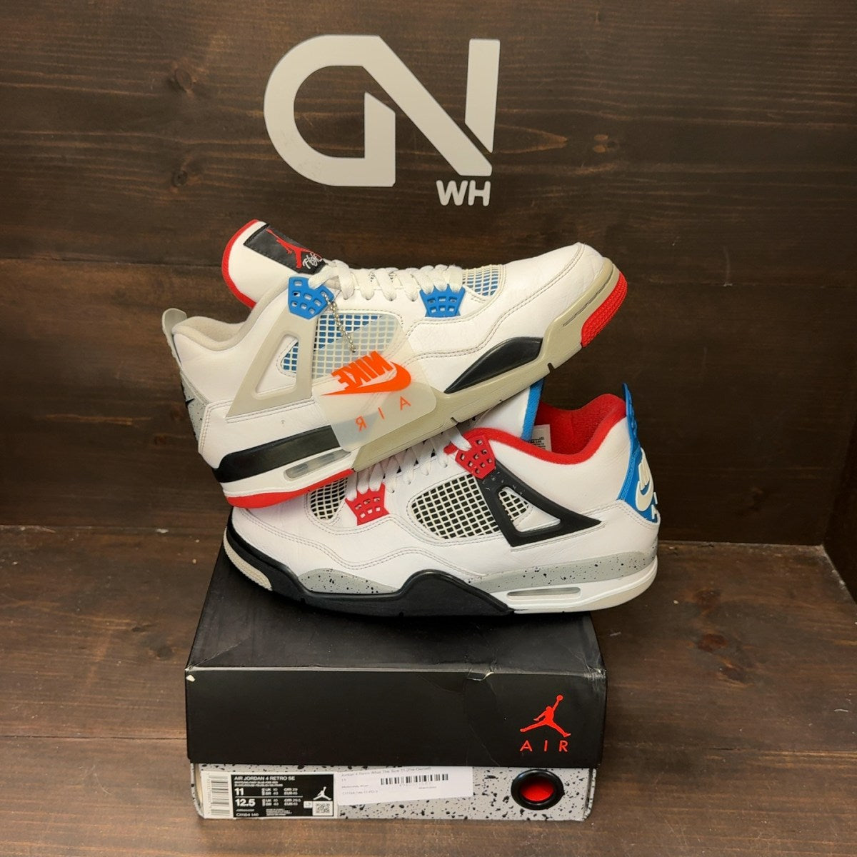 Jordan 4 Retro What The - Image 1