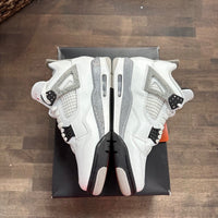 Jordan 4 Retro White Cement (2025) Size 8 (Moderately Worn Pre-Owned) - Image 3