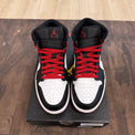 Jordan 1 Mid Gym Red Black Toe - Image 2