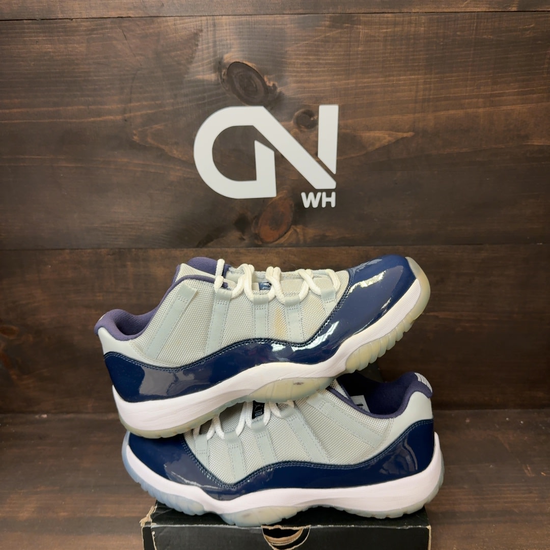Jordan 11 Retro Low Georgetown Size 10 (Pre-Owned) - Image 1