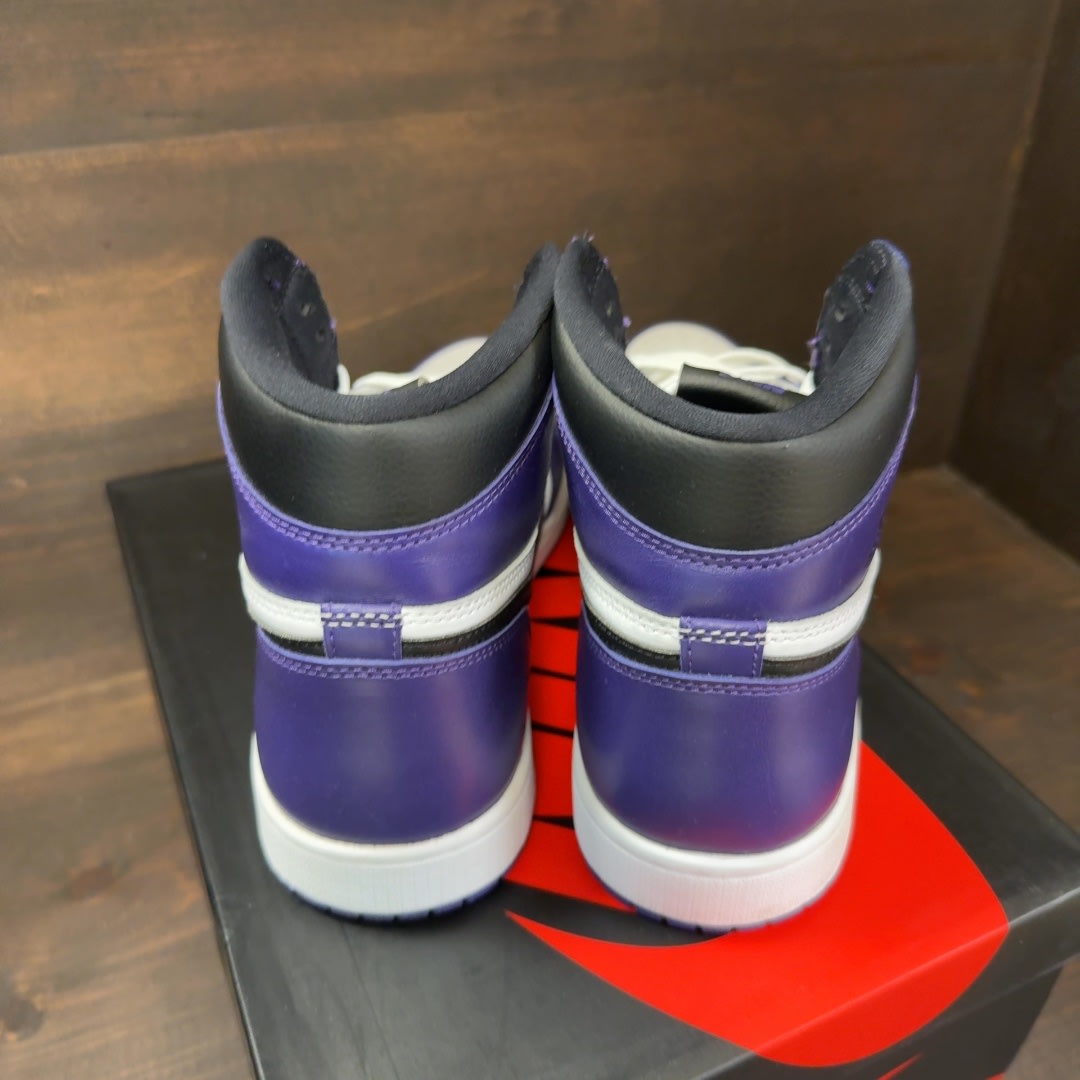 Jordan 1 Retro High Court Purple White - Image 4