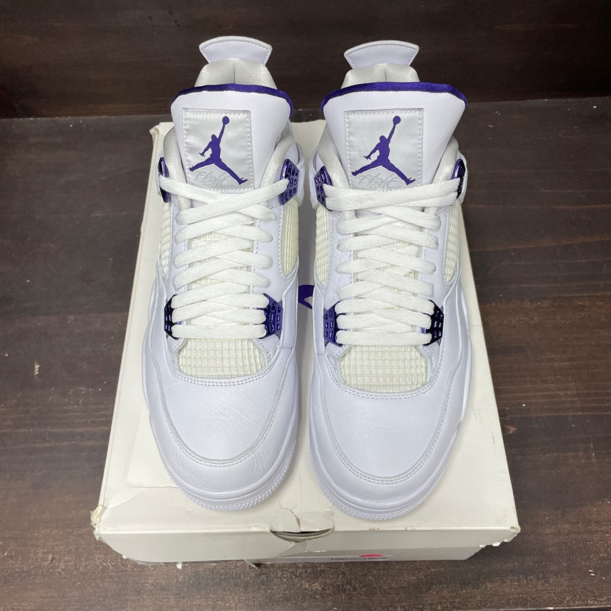 Jordan 4 Retro Metallic Purple - Image 2