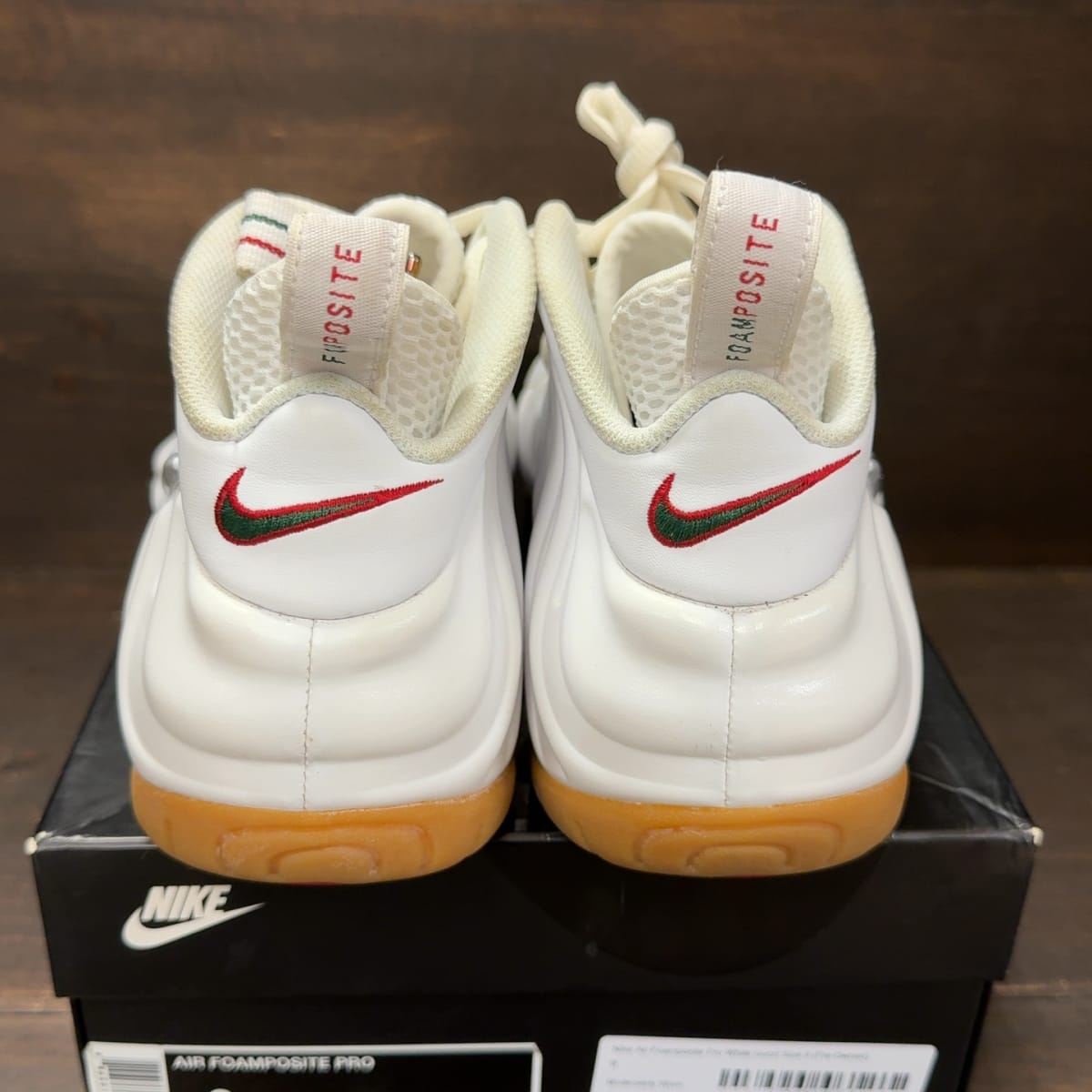 Nike Air Foamposite Pro White Gucci Size 9 (Pre-Owned) - aux