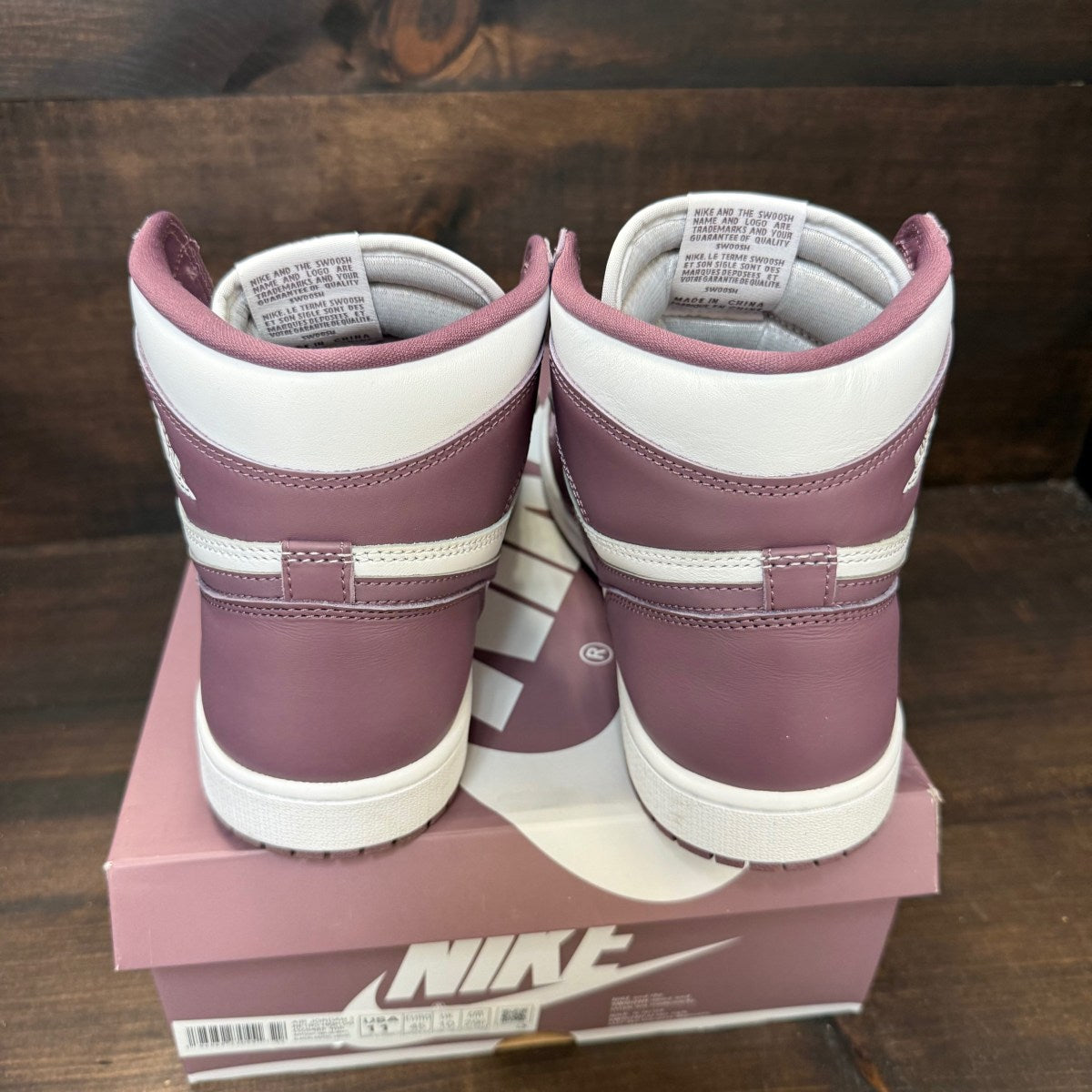 Jordan 1 Retro High OG Mauve - Image 3