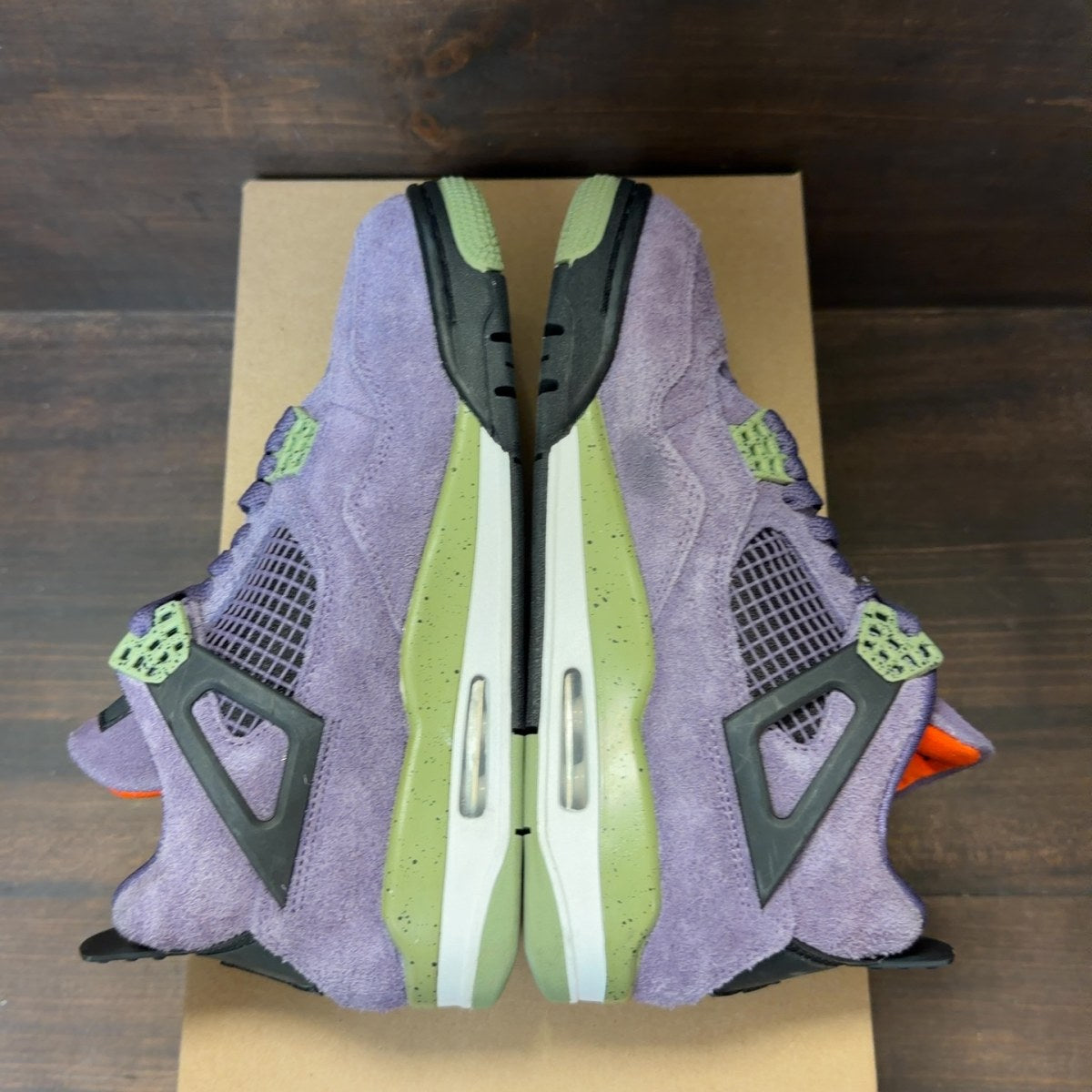 Jordan 4 Retro Canyon Purple (Women's) Size 8W (Pre-Owned) - Image 5