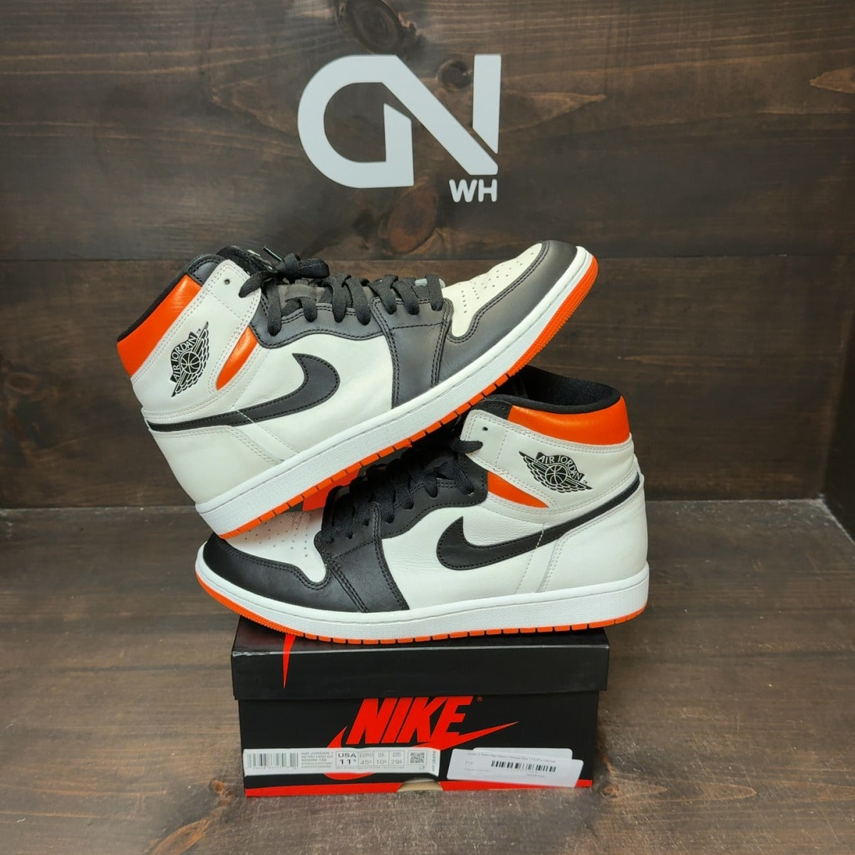Jordan 1 Retro High Electro Orange - Image 1