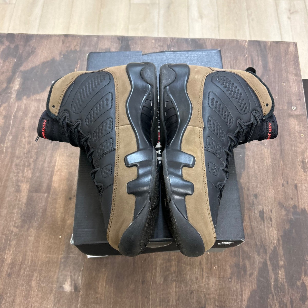 Jordan 9 Retro Olive (2024) (GS) - Image 3