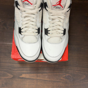 Jordan 4 Retro White Cement (2025) Size 11.5 (Pre-Owned) - Image 3