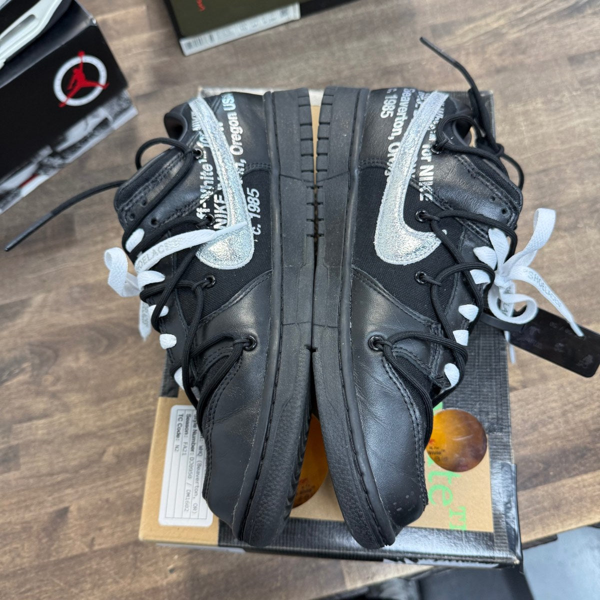 Nike Dunk Low Off-White Lot 50 - Image 3