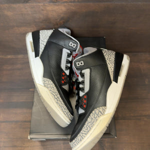 Jordan 3 Retro Black Cement (2018) Size 10.5 (Pre-Owned) - Image 2