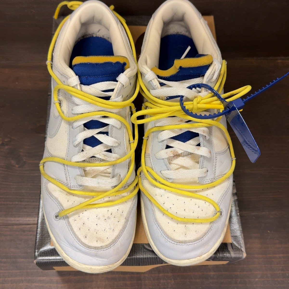 Nike Dunk Low Off-White Lot 27 - Image 3