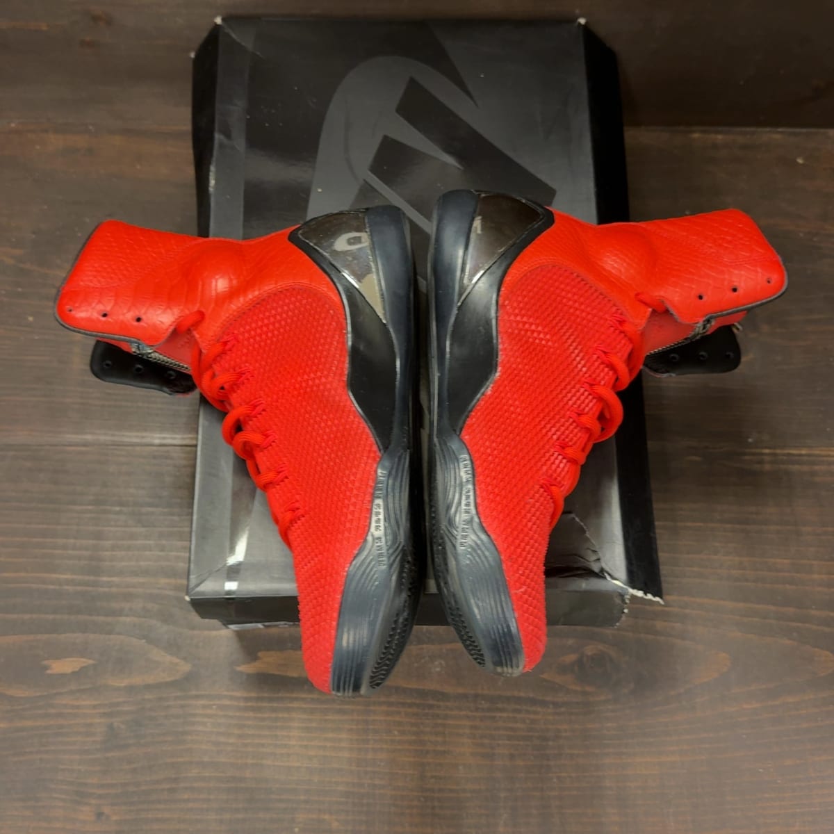 Nike Kobe 9 KRM EXT High Red Mamba Size 9 (Pre-Owned) - aux