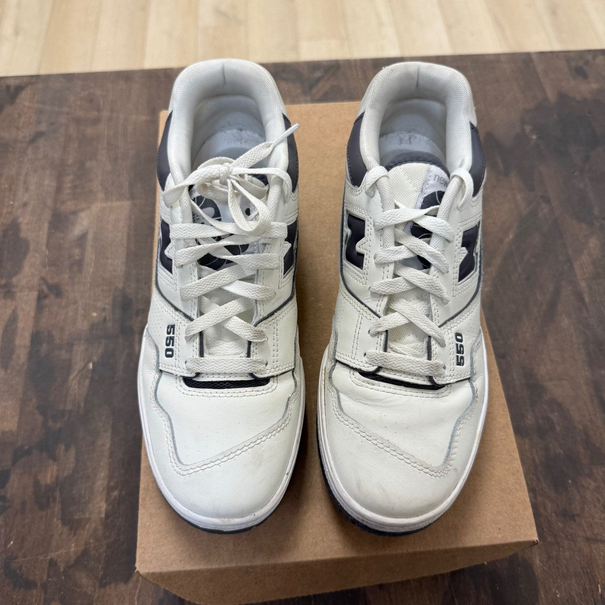 New Balance 550 Sea Salt Magnet (Women's) Size 9W (Pre-Owned) - Image 2
