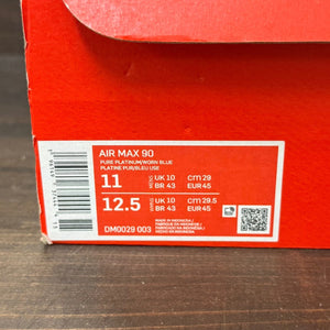 Nike Air Max 90 Pure Platinum Warm Blue - Image 6