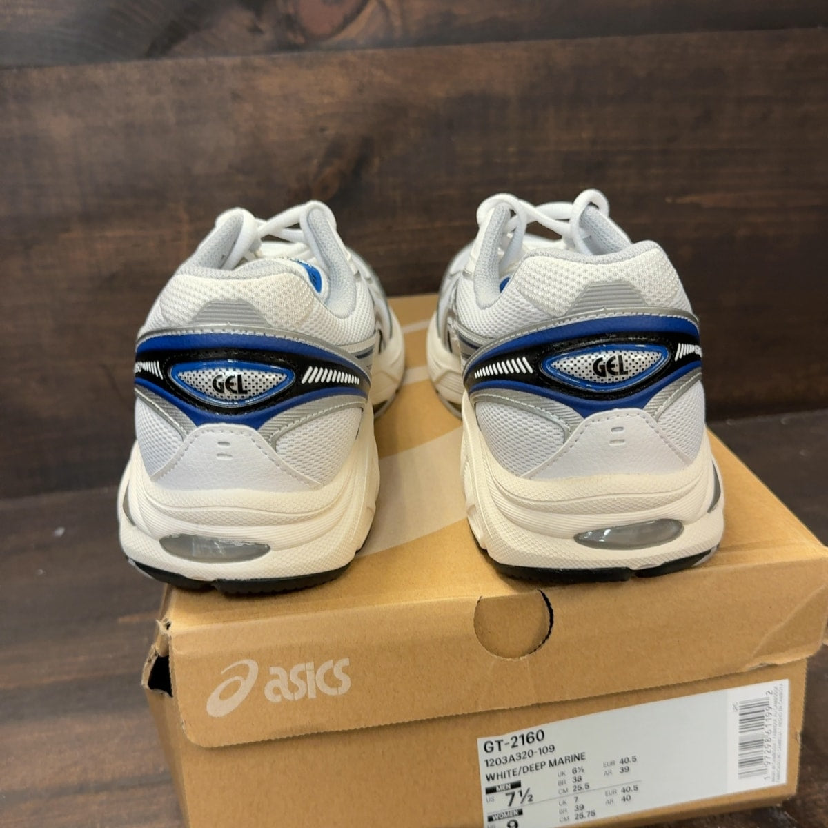 ASICS GT-2160 White Deep Marine - Image 4