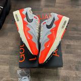 Nike Air Max 1 Patta Waves Hyper Crimson Pure Platinum (With Bracelet) - Image 1