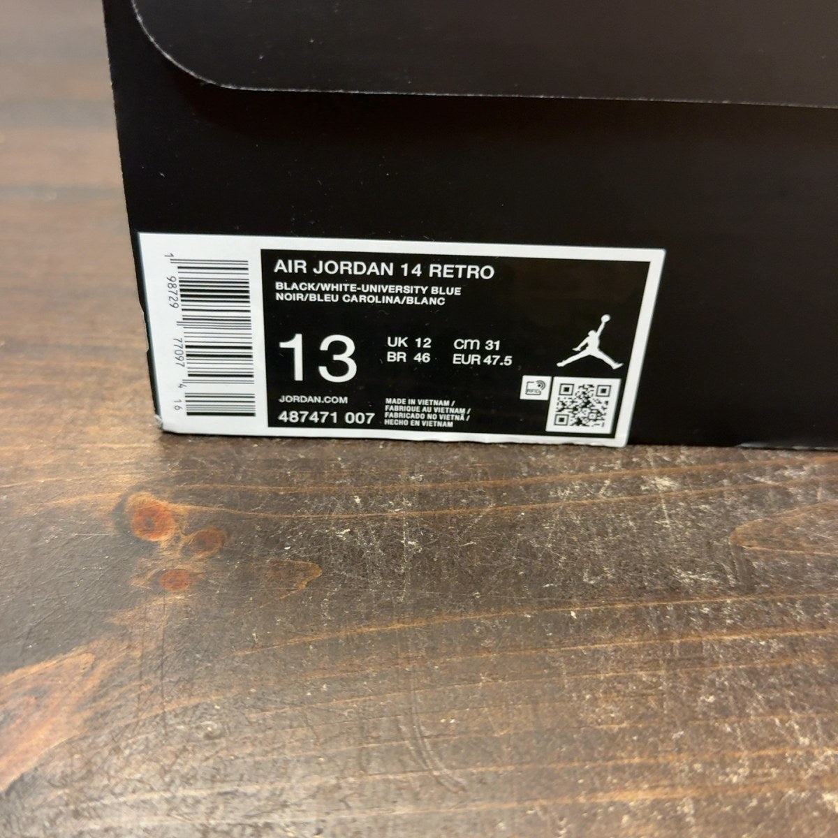 Jordan 14 Retro Black University Blue (2026) - Image 8