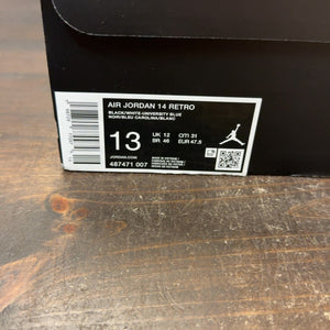 Jordan 14 Retro Black University Blue (2026) - Image 8