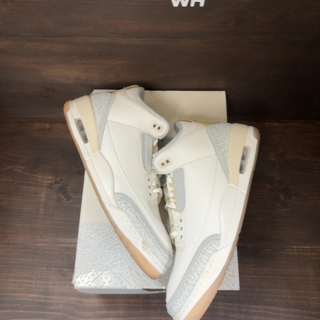 Jordan 3 Retro Craft Ivory Size 12 (Pre-Owned)