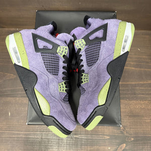 Jordan 4 Retro Canyon Purple (Women's) - Image 4
