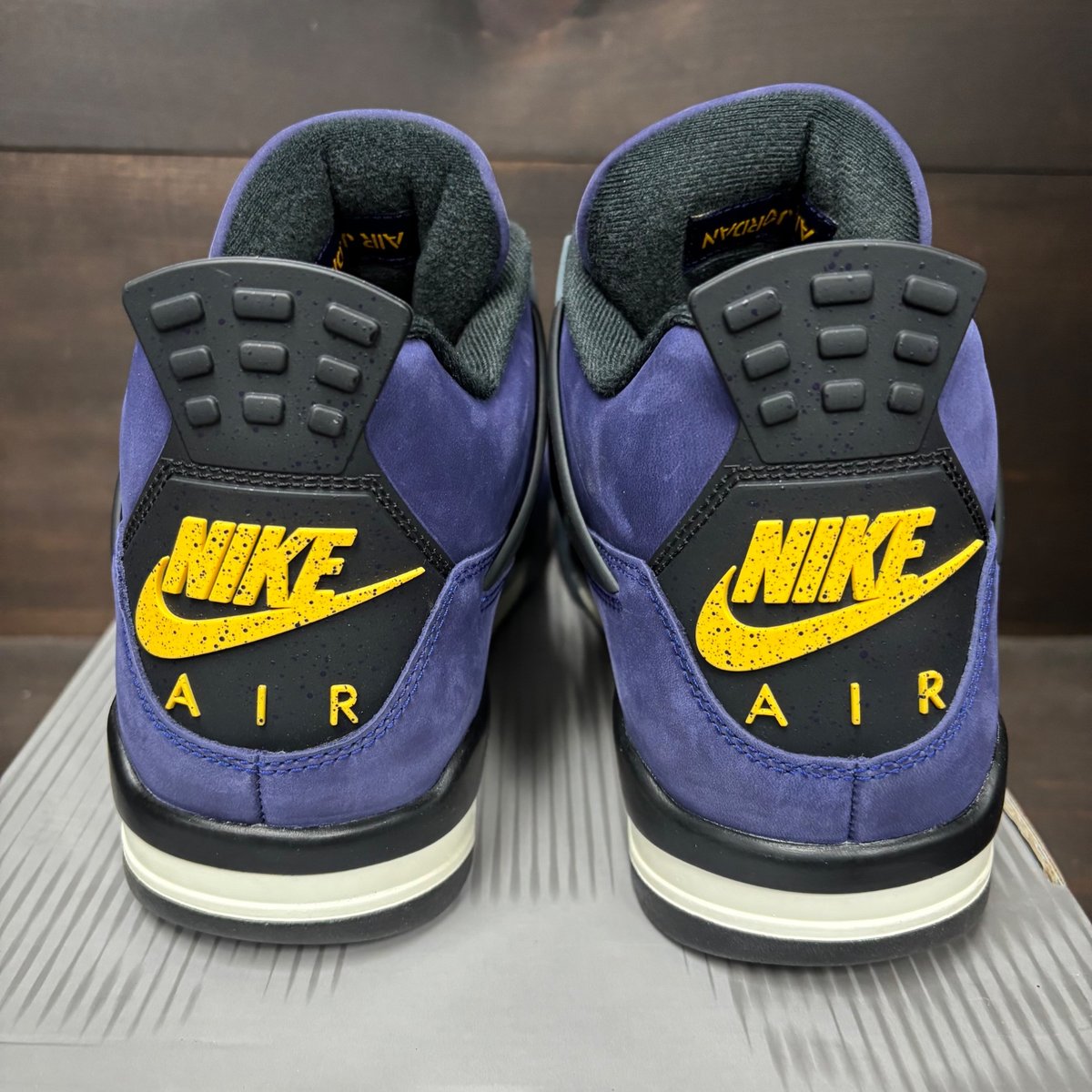 Jordan 4 Retro Lakers Size 12 (Pre-Owned) - sole