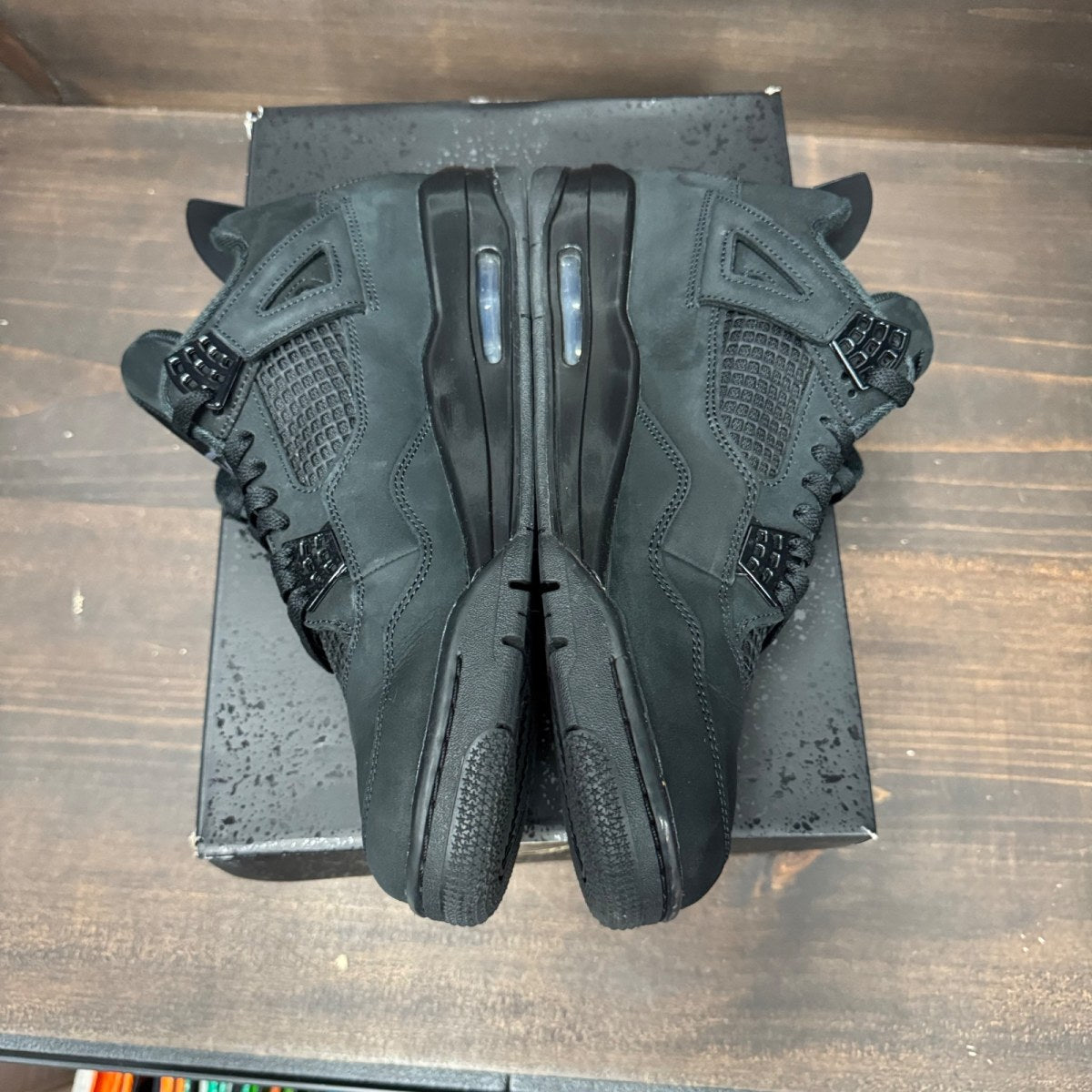 Jordan 4 Retro Black Cat (2025) Size 11.5 (Pre-Owned) - Image 4