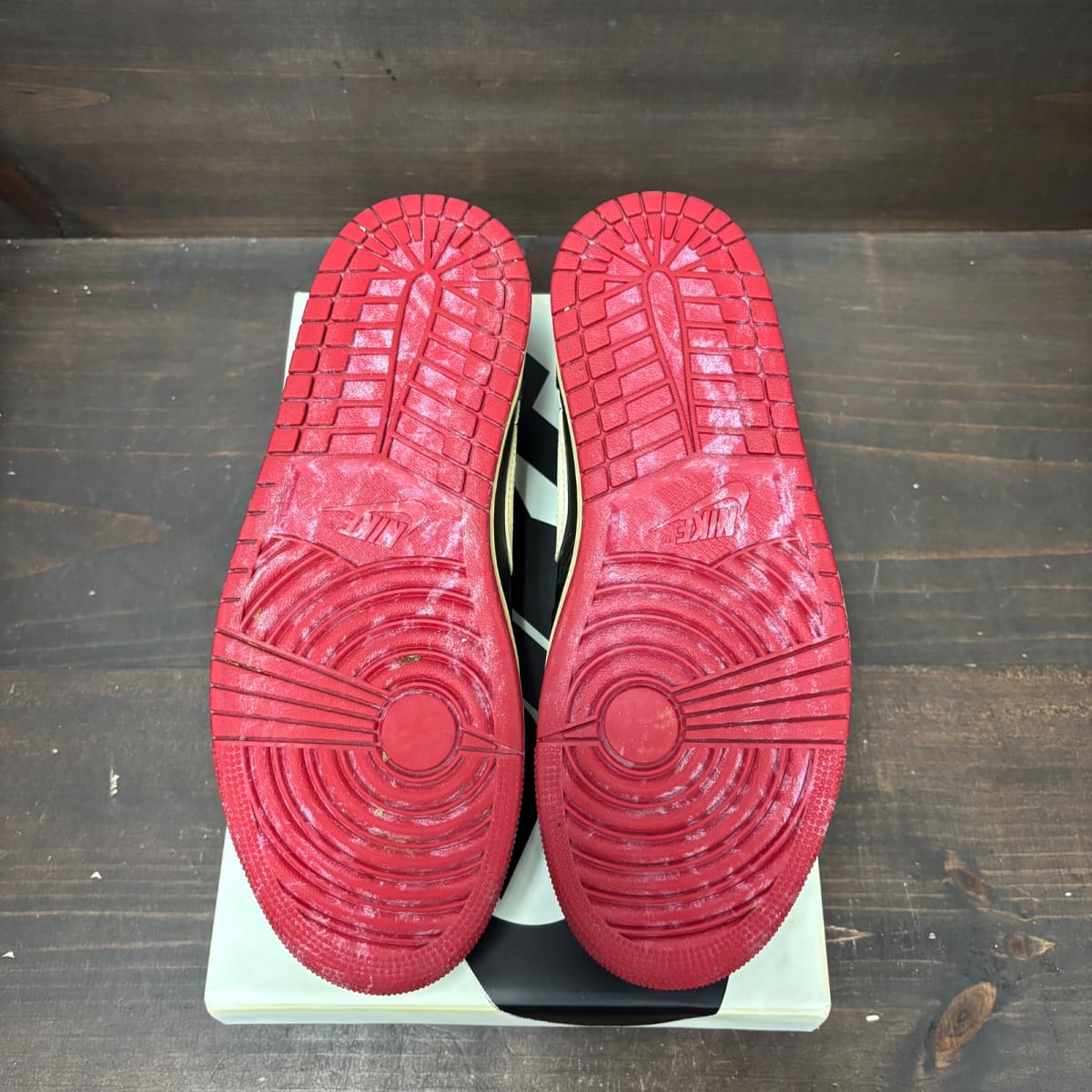 Jordan 1 Retro Low OG Nigel Sylvester Better With Time Size 9 (Pre-Owned) - box