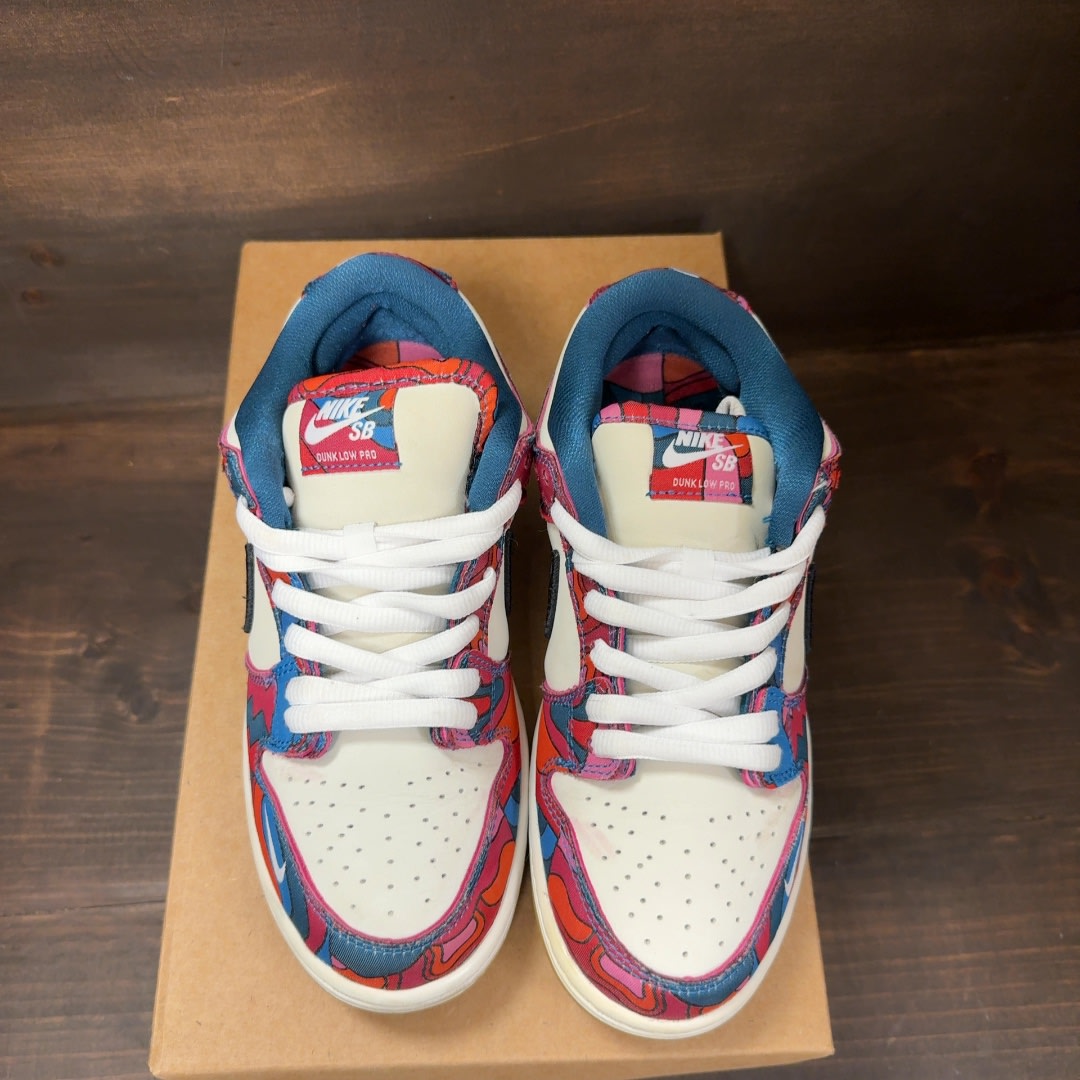 Nike SB Dunk Low Pro Parra Abstract Art (2021) Size 6 (Pre-Owned) - Image 3