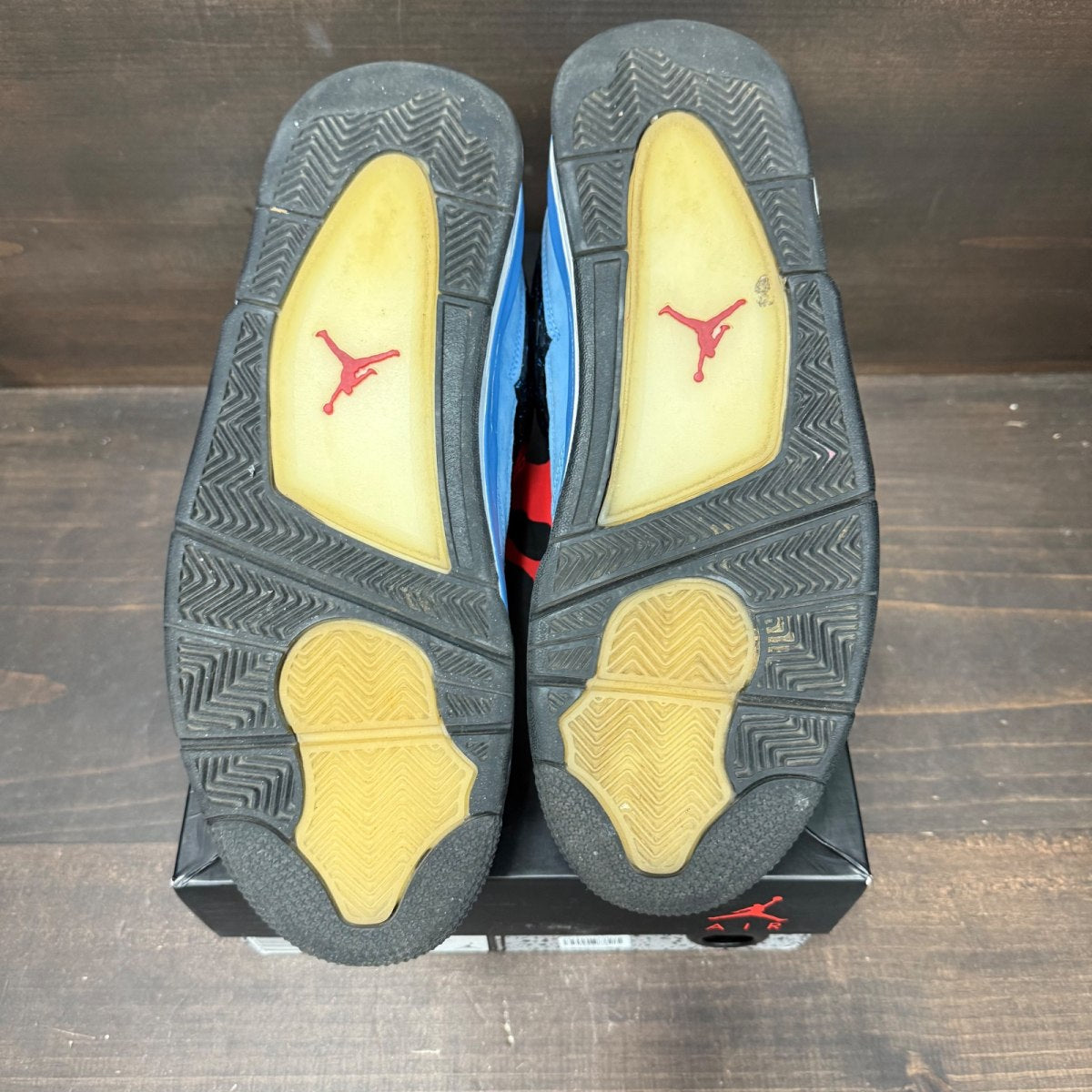 Jordan 4 Retro Travis Scott Cactus Jack Size 10.5 (Pre-Owned)