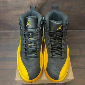 Jordan 12 Retro Black University Gold Size 8 (Pre-Owned) - Image 3