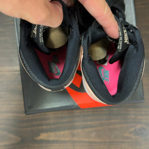 Jordan 1 Retro High Black Crimson Tint (GS) - Image 6