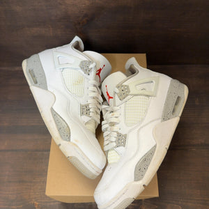 Jordan 4 Retro White Oreo (2021) Size 11.5 (Pre-Owned) - Image 2