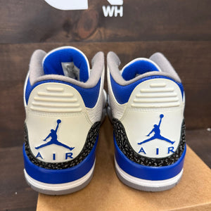 Jordan 3 Retro Racer Blue Size 12 (Pre-Owned) - Image 4