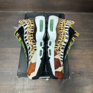 Nike Air Max 95 atmos Animal Pack 2.0 (All Black Box) (2018) Size 7 (Pre-Owned) - tag