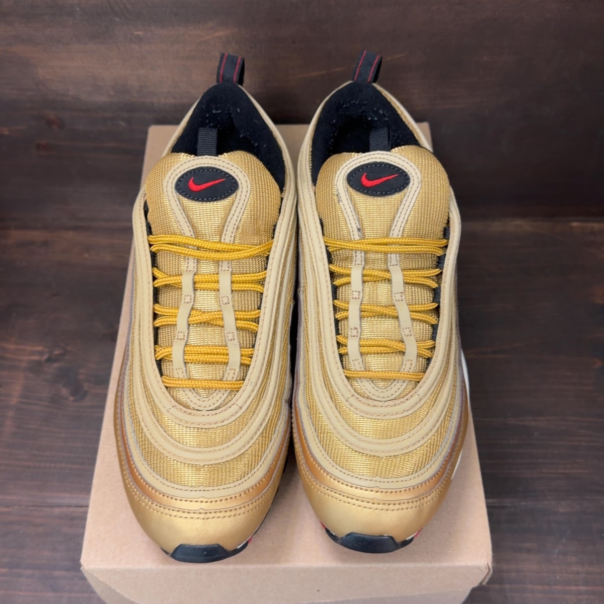 Nike Air Max 97 Metallic Gold (2017/2018) Size 10 (Pre-Owned) - Image 3
