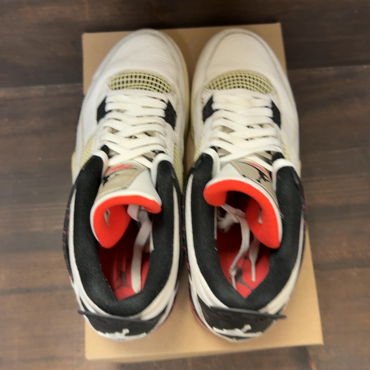 Jordan 4 Retro Flight Nostalgia Size 12 (Pre-Owned) - Image 5