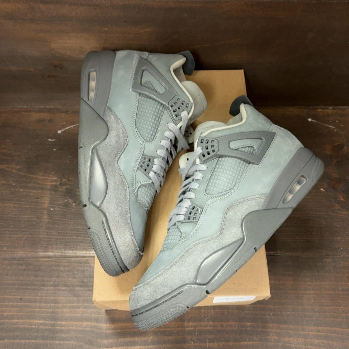 Jordan 4 Retro SE Paris Olympics Wet Cement Size 12.5 (Pre-Owned) - Image 2