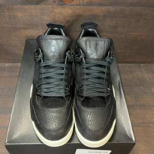 Jordan 4 Retro Pony Hair Black Size 13 (Pre-Owned) - tag