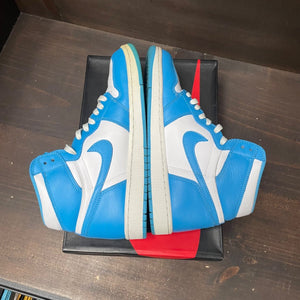 Jordan 1 Retro High OG UNC Size 10 (Pre-Owned) - box