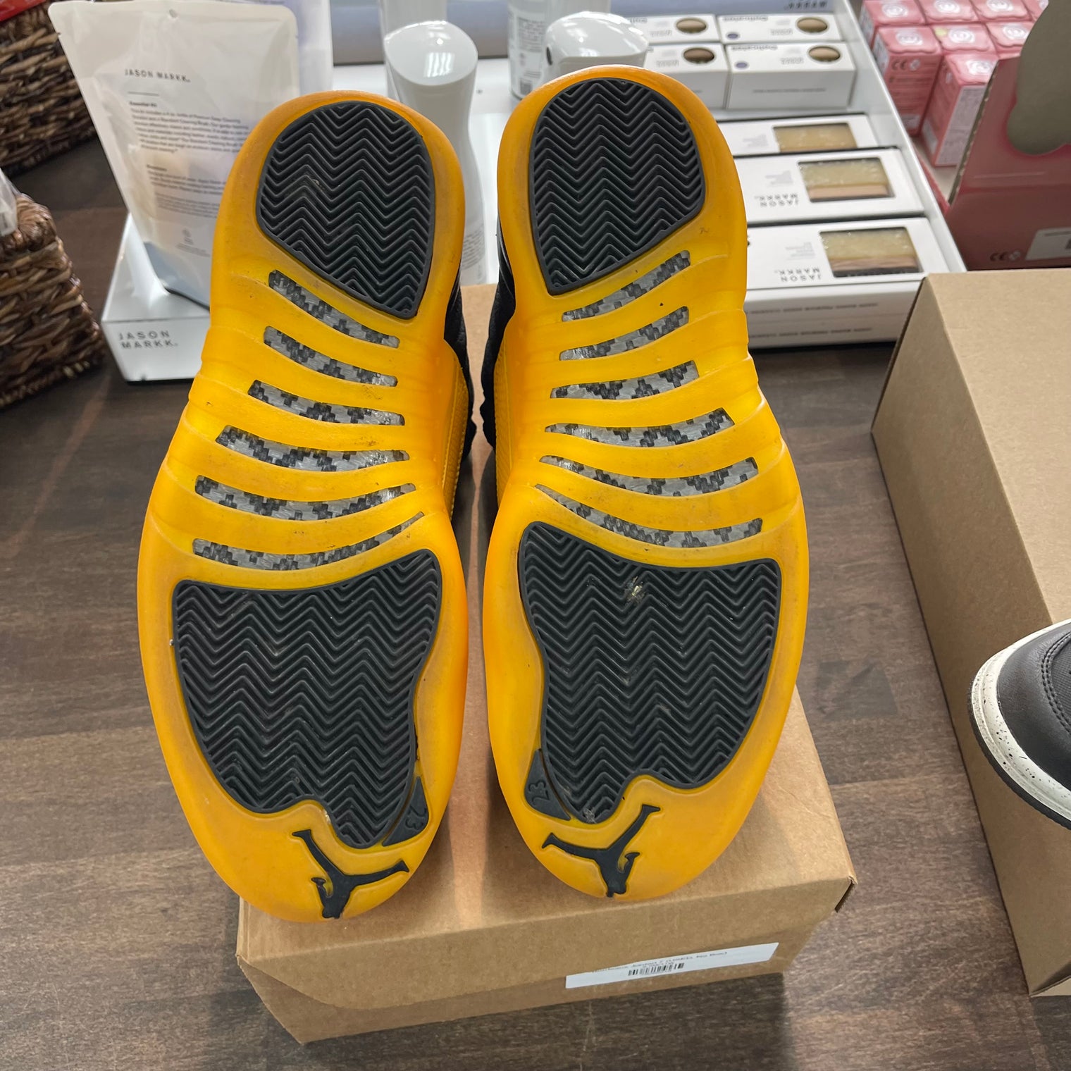 University Gold Jordan 12 (USED, No Box)