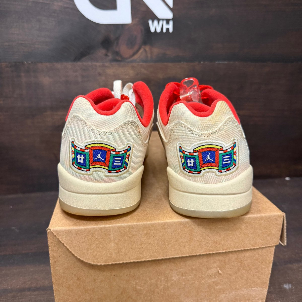 Jordan 5 Retro Low Chinese New Year (2021) Size 9.5 (Pre-Owned) - Image 3