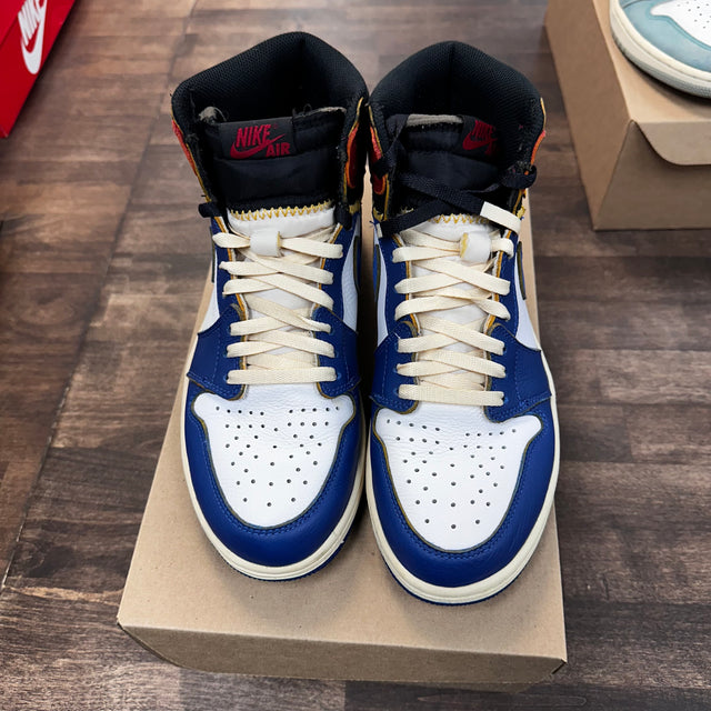 Union LA Storm Blue Jordan 1 High (USED,No Box)