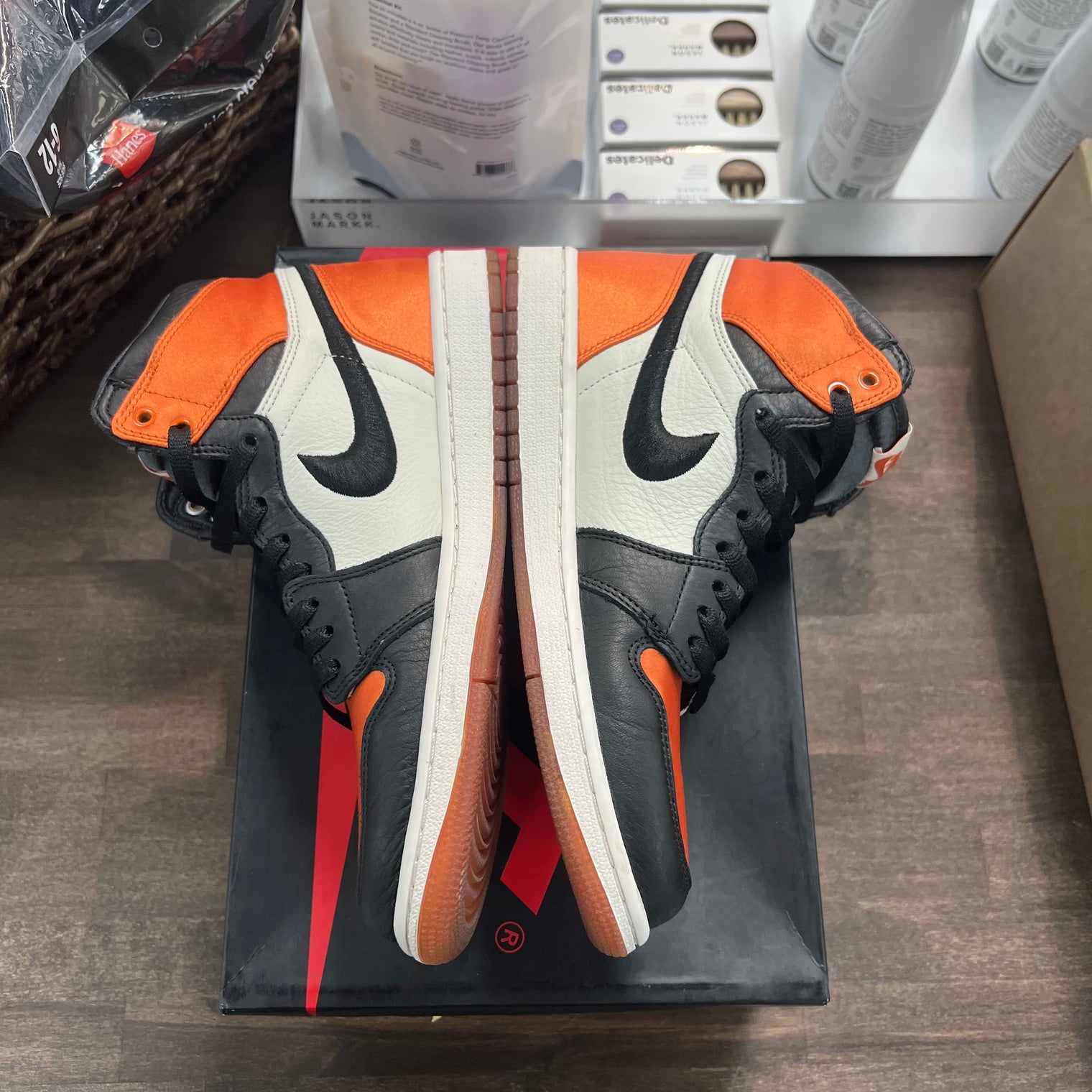 Satin Shattered Backboard Jordan 1 High (W) (USED)