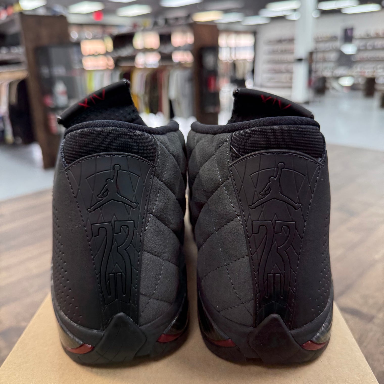 Black Ferrari Jordan 14 Retro (USED, No Box)